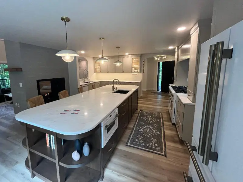 custom kitchen remodel